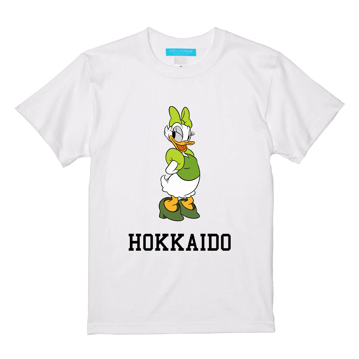 デイジー“北海道”Tシャツ（WHITE・NAVY）