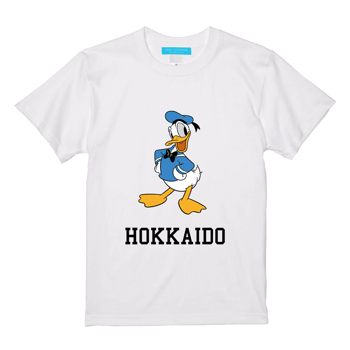 ドナルド“北海道”Tシャツ（WHITE・NAVY）