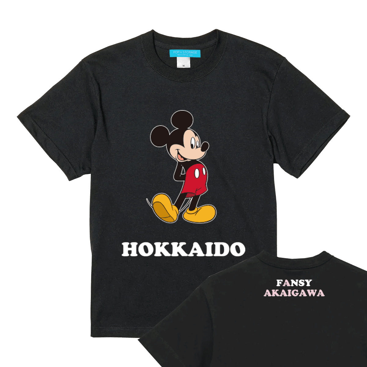 ミッキー“北海道”× FANSY Tシャツ AKAIGAWA