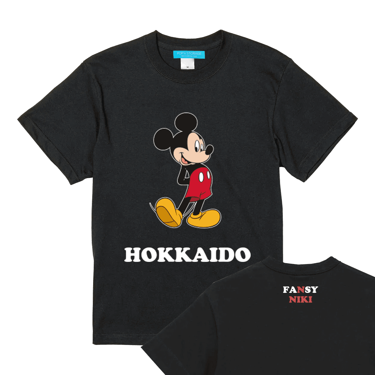 ミッキー“北海道”× FANSY Tシャツ NIKI