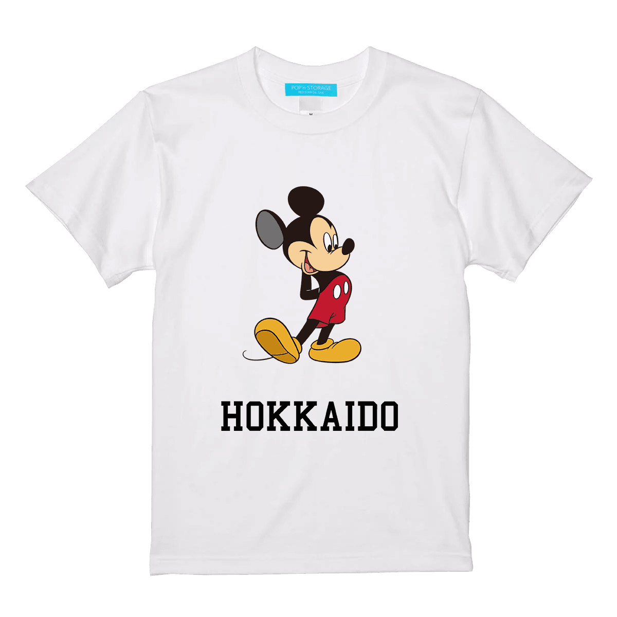 ミッキー“北海道”Tシャツ（WHITE・BLACK）