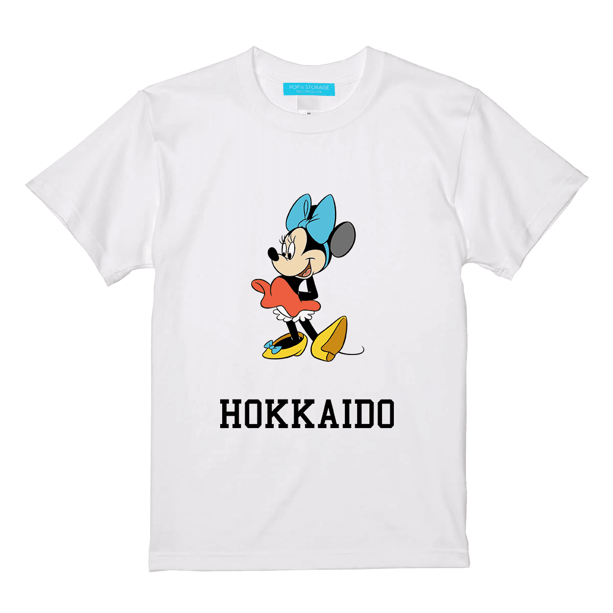 ミニー“北海道”Tシャツ（WHITE・BLACK）