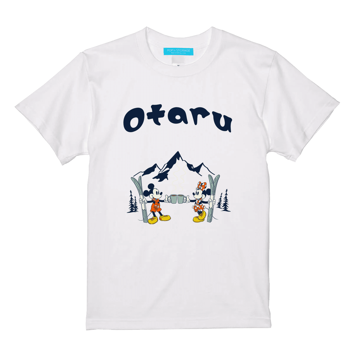 ミッキー&ミニー“マウンテン”Tシャツ（WHITE・BLACK）