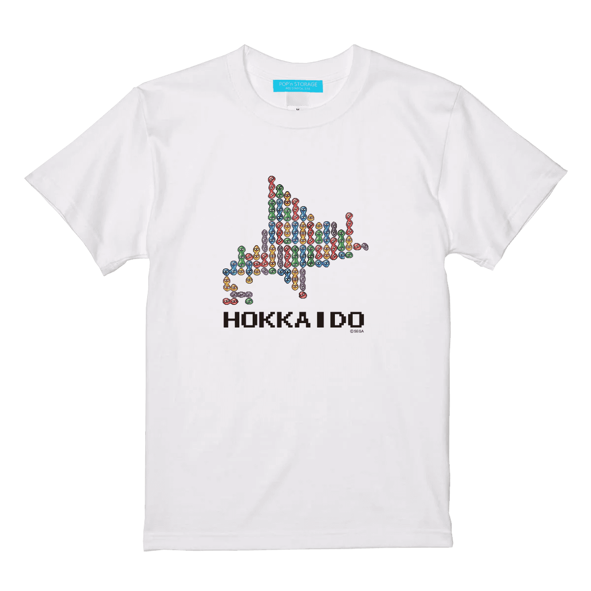 ぷよぷよ“北海道”Tシャツ（WHITE）