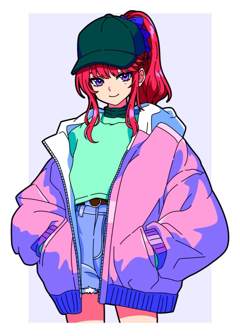 NATSUKI KARIN 01 / 原画データ