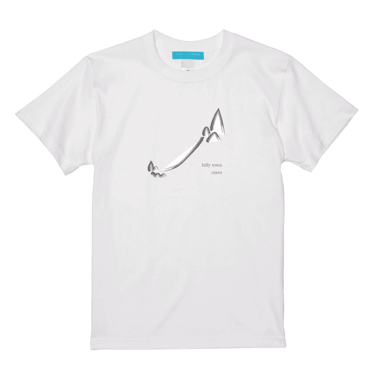 “坂の町”Tシャツ(WHITE)