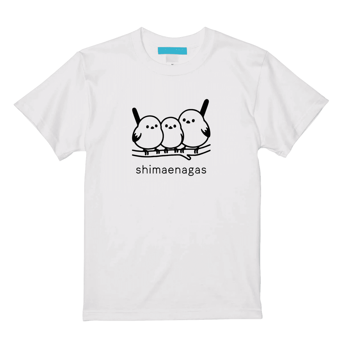“シマエナガズ”Tシャツ(WHITE)