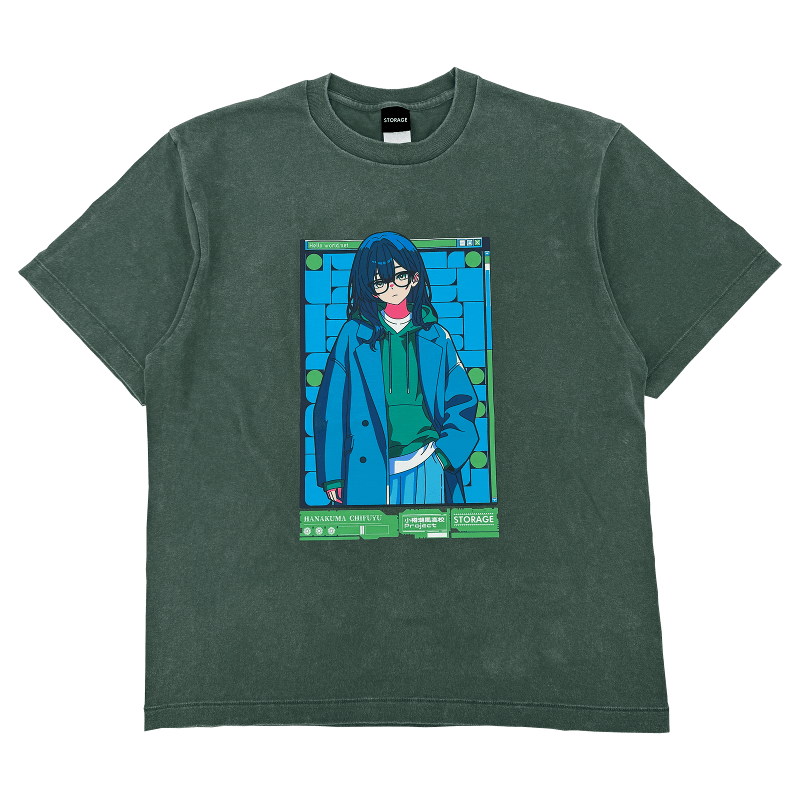 花隈千冬のプリントTシャツ — STORAGEコラボレーション