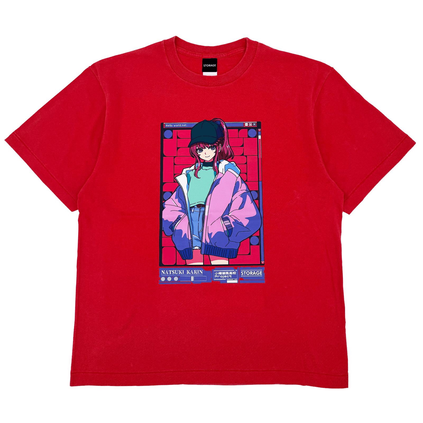 夏色花梨のプリントTシャツ — STORAGEコラボレーション